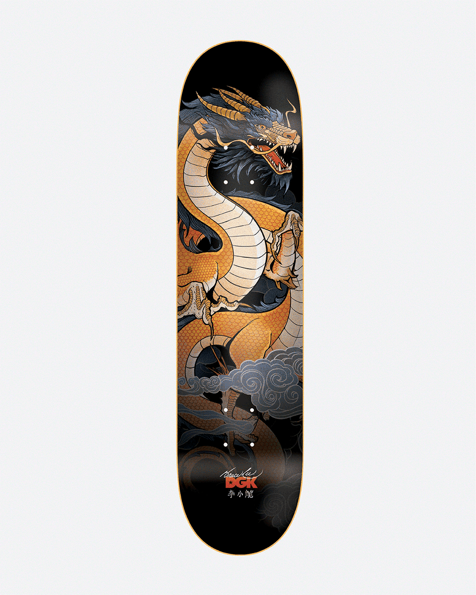 DGK x Bruce Lee Dragon Lee Lenticular Skateboard Deck– DGK®