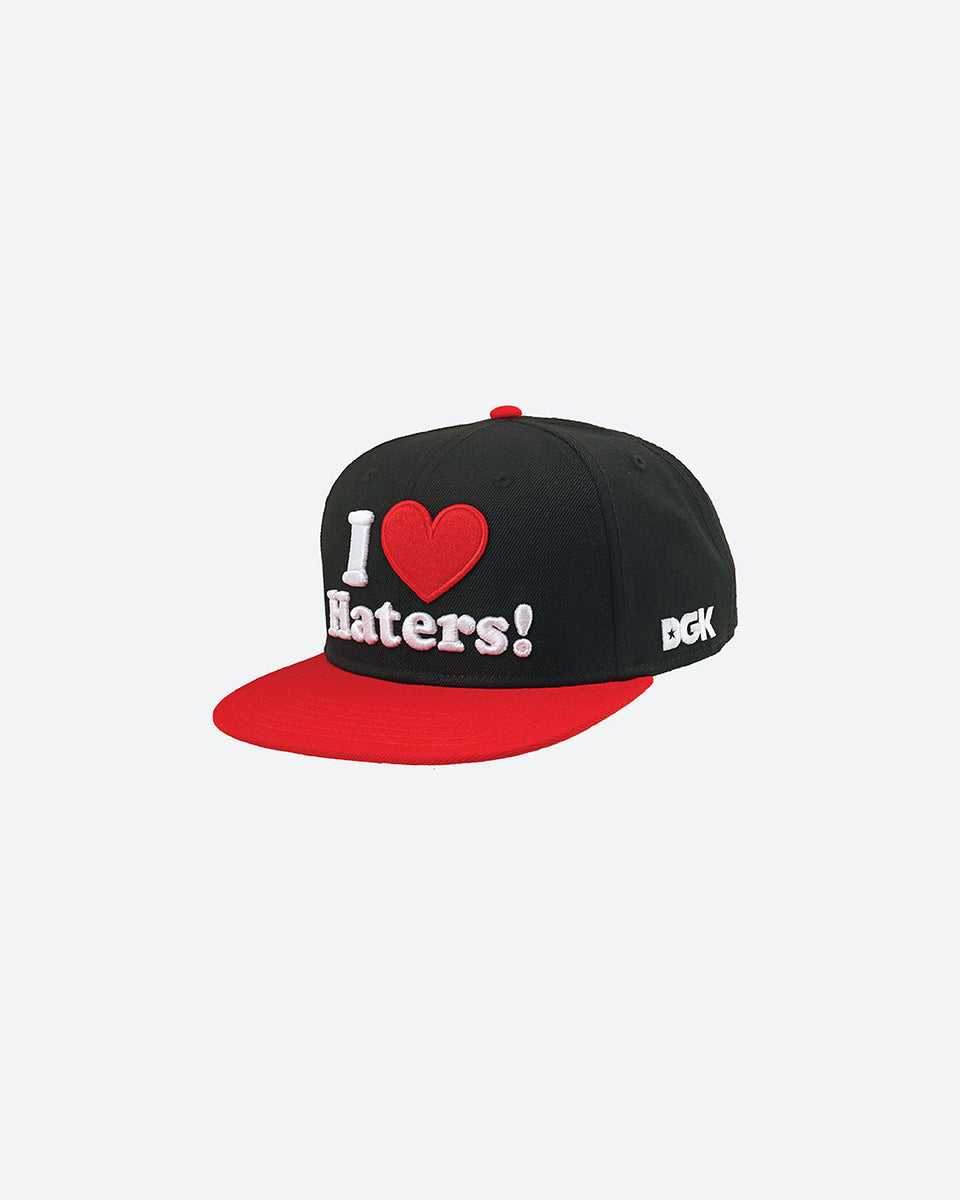 Baseball Hat Dgk Haters Snapback I Love My Haters Snapback I Love