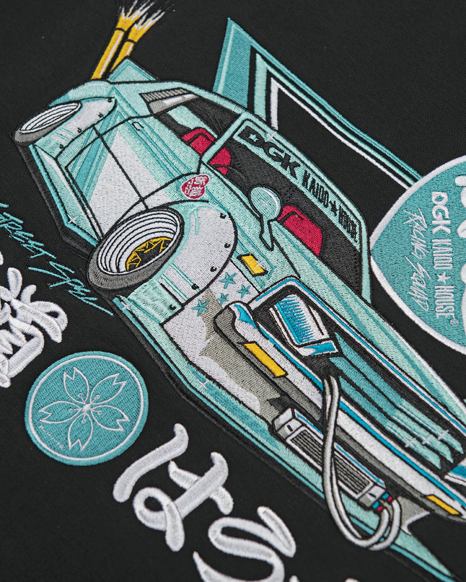 DGK x Kaido House Zokusha Embroidered Hooded Fleece– DGK®