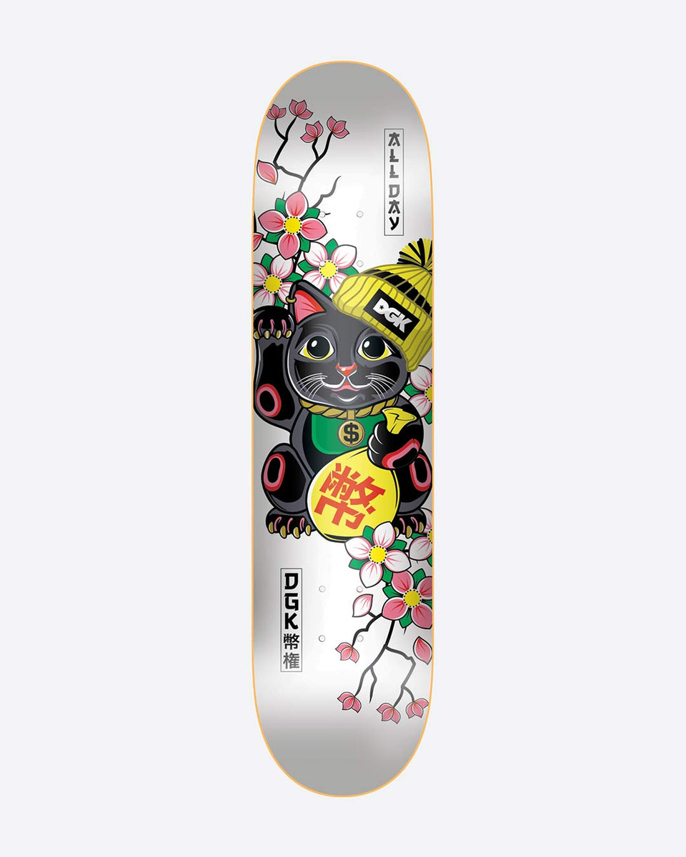 Lucky Cat White 8.25