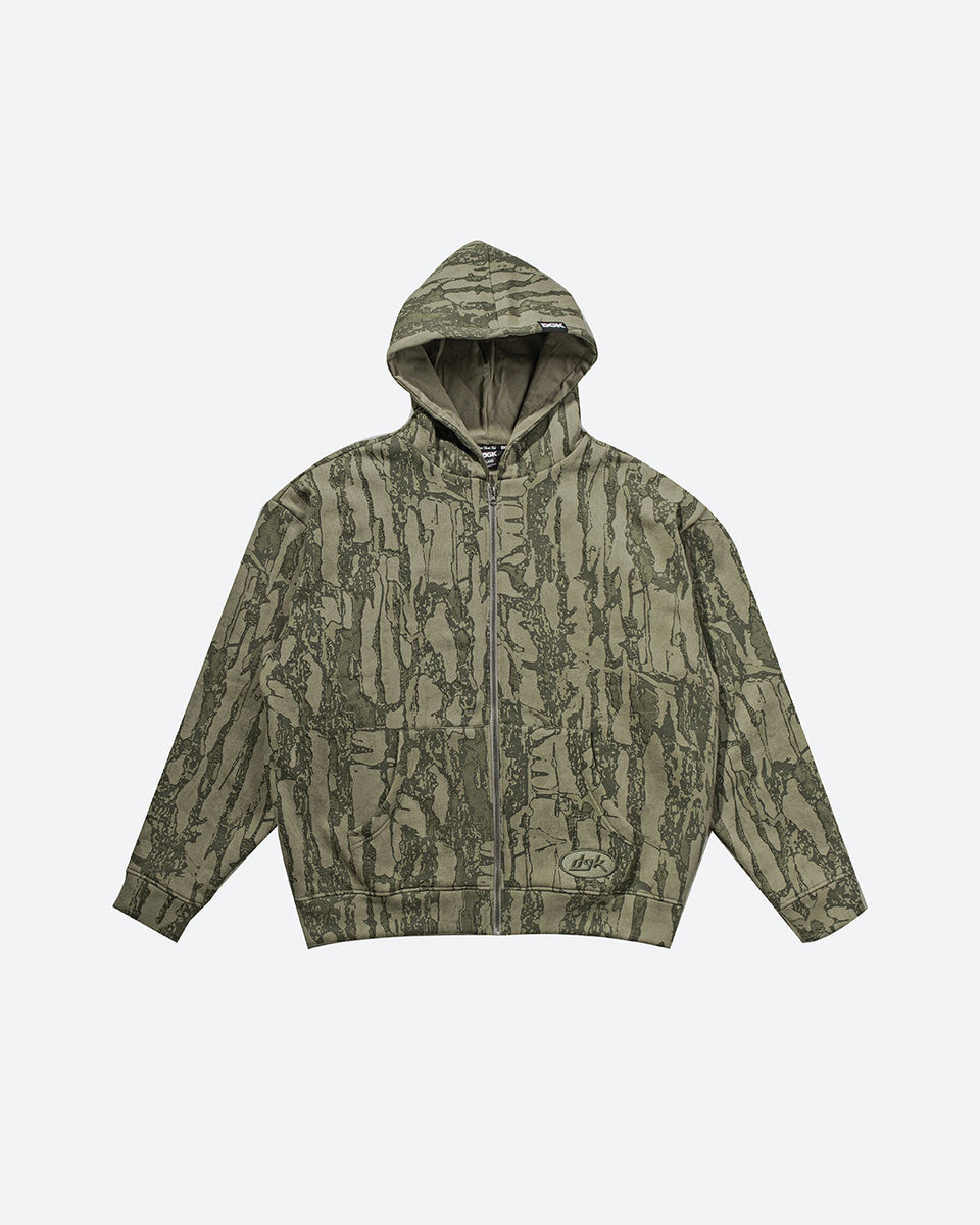 Cortex Embroidered Zip-Up Hooded Fleece– DGK®