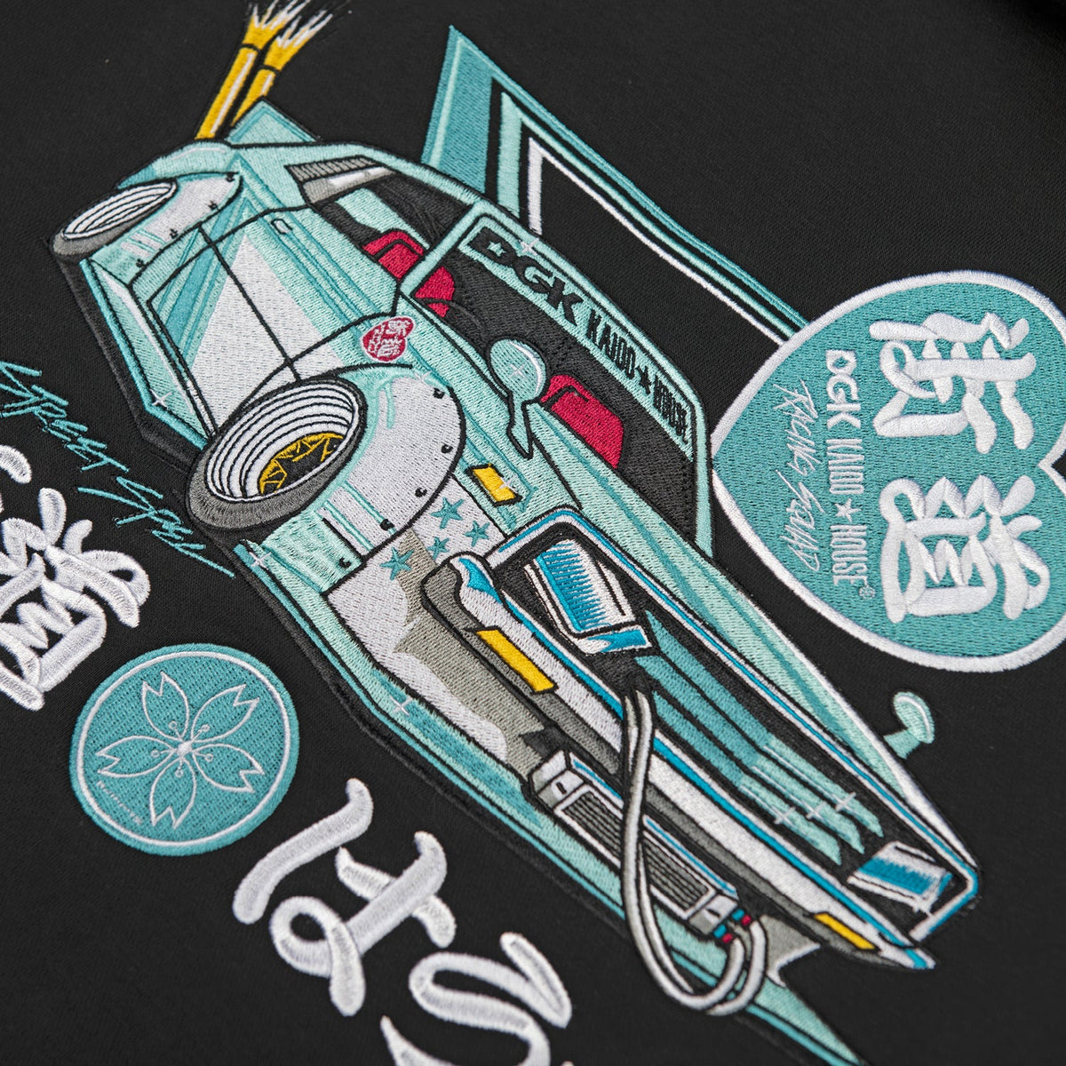 DGK x Kaido House Zokusha Embroidered Hooded Fleece– DGK®