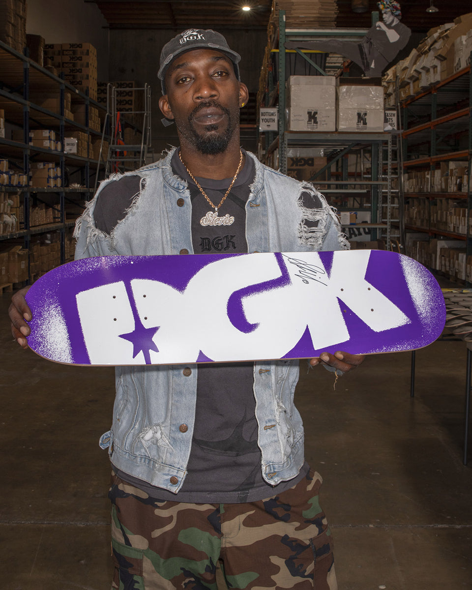 Autographed OG Logo Purple Skateboard Deck– DGK®
