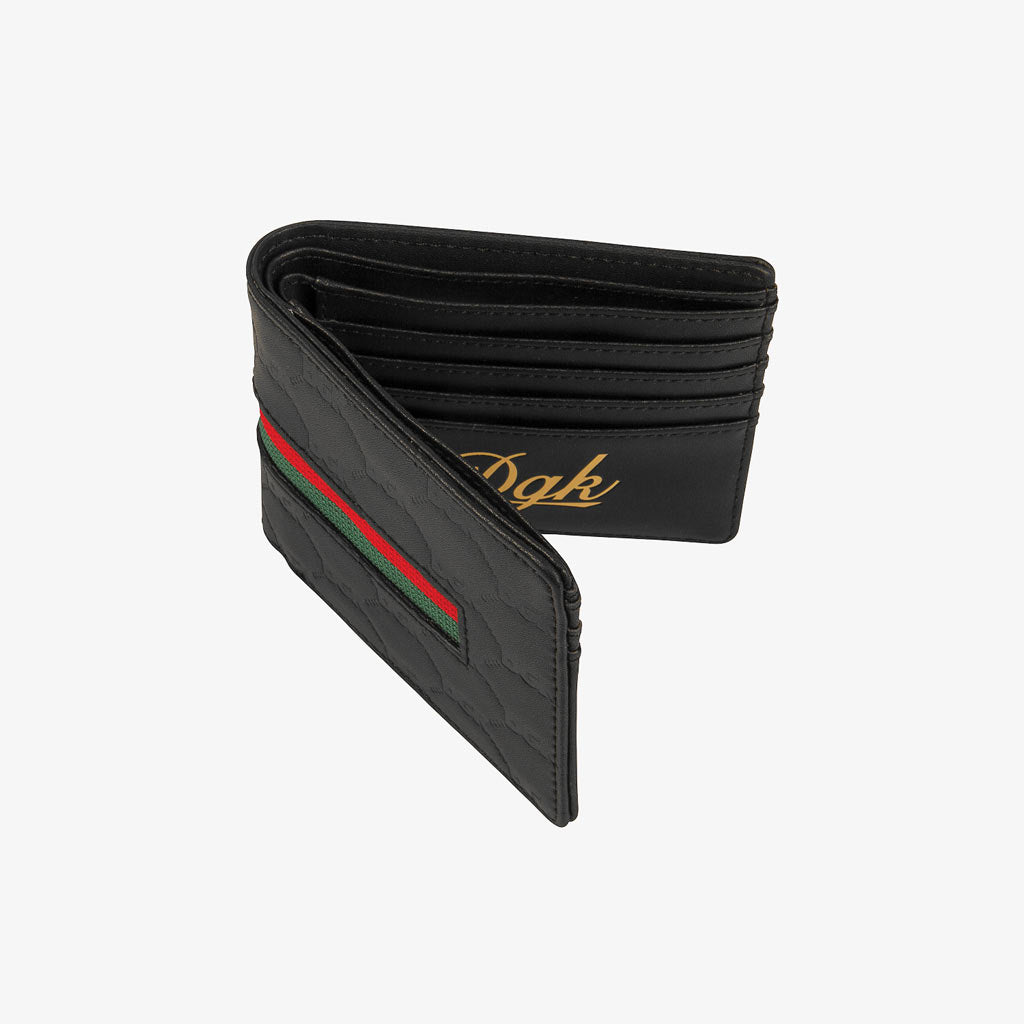 DGK Monogram Black Bifold Wallet