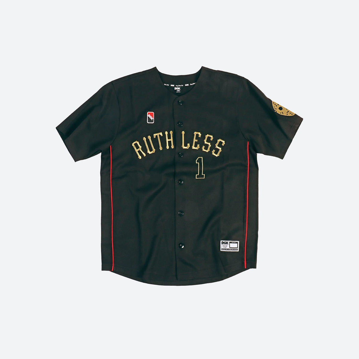 DGK Eternal Black Baseball Jersey