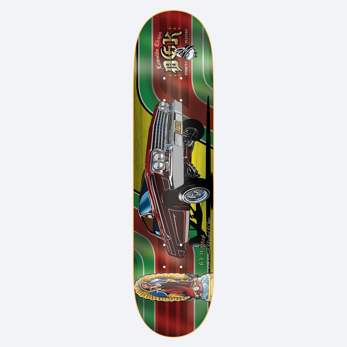 Hardtop 8.25" Skateboard Deck DGK Official Website DGK®