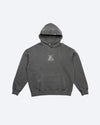 Restless Embroidered Hooded Fleece