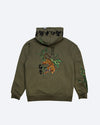 Exist Embroidered Hooded Fleece