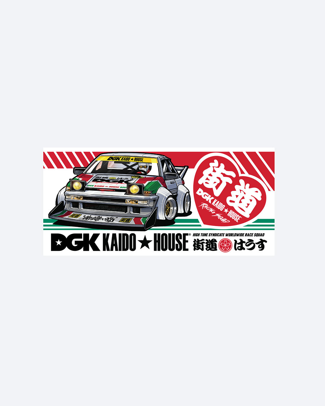 Dgk x Kaido House Raceway Sticker– DGK®