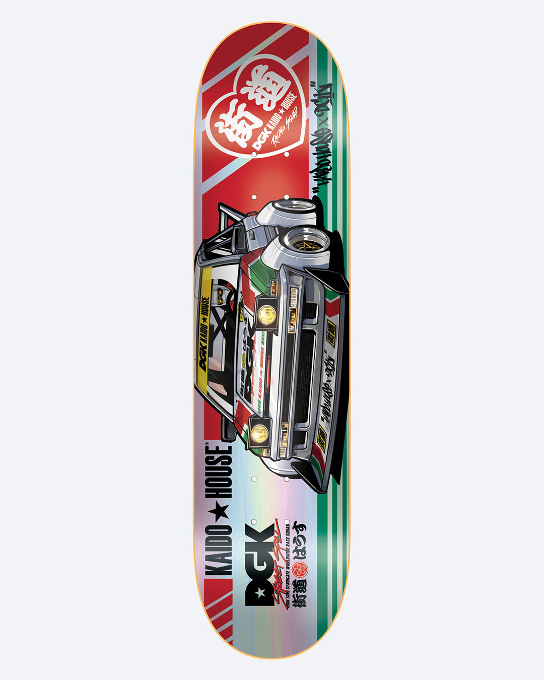 Dgk x Kaido House Raceway Rainbow Prismatic Deck– DGK®