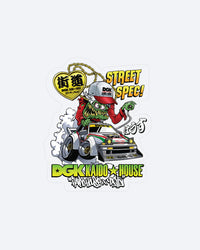 Dgk x Kaido House Wide Open Sticker