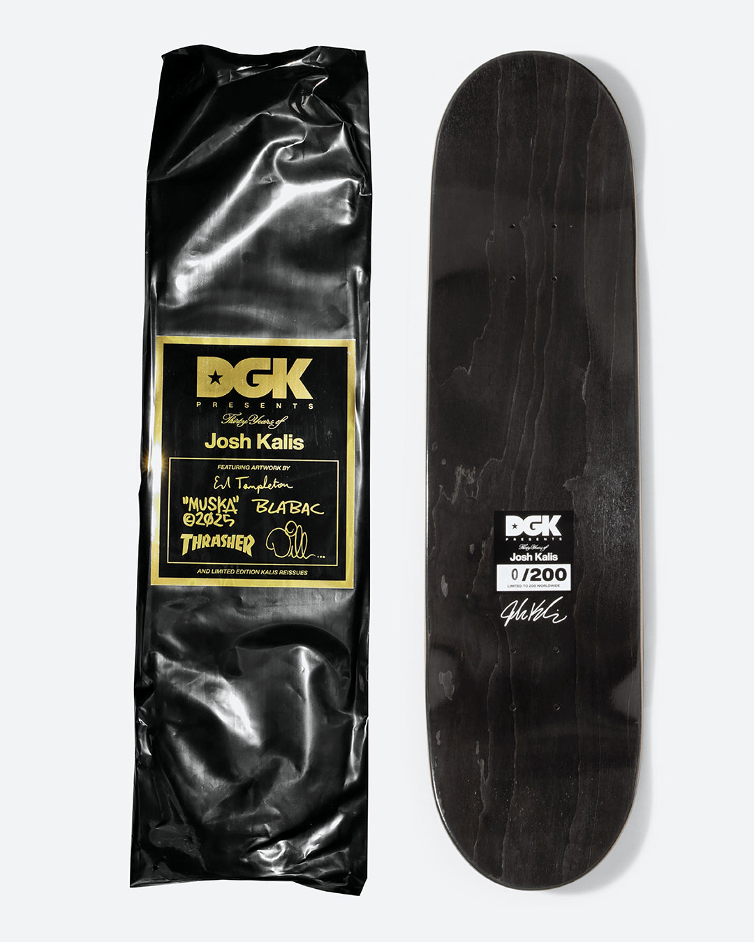 Josh Kalis 30 Years Skateboard Deck– DGK®