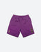 Fire Blossom Embroidered Fleece Short