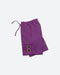 Fire Blossom Embroidered Fleece Short
