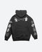 Crazy Life Embroidered Hooded Fleece