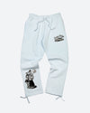 Love Is.. Embroidered Fleece Pants