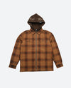 In Chains Embroidered Flannel Shacket