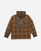 In Chains Embroidered Flannel Shacket