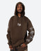Crazy Life Embroidered Hooded Fleece