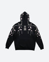 Life Embroidered Hooded Fleece
