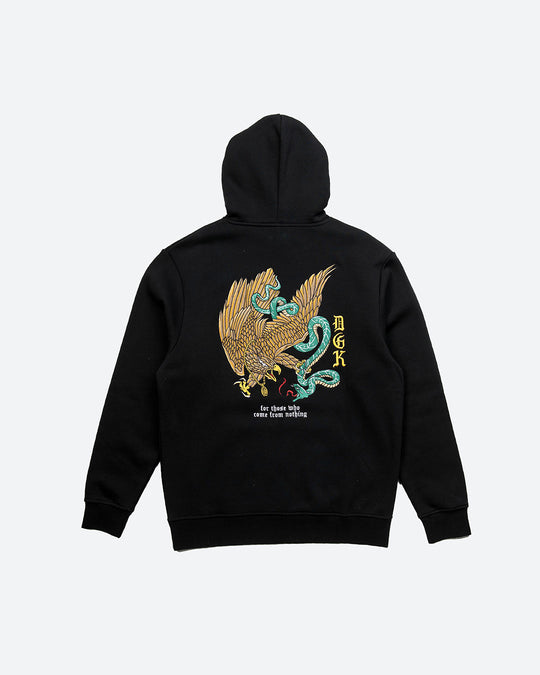 Courage Embroidered Hooded Fleece