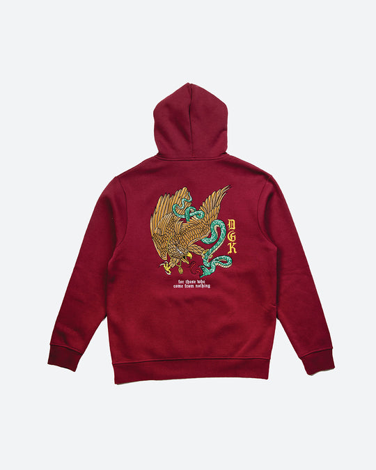 Courage Embroidered Hooded Fleece