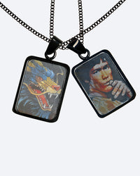 DGK x Bruce Lee Dragon Lee Lenticular Necklace