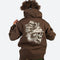 Soreno Embroidered Hooded Fleece