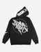 DGK x Ironlak Tag Zip-Up Embroidered Hooded Fleece