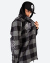 Monterey Embroidered Flannel Shacket