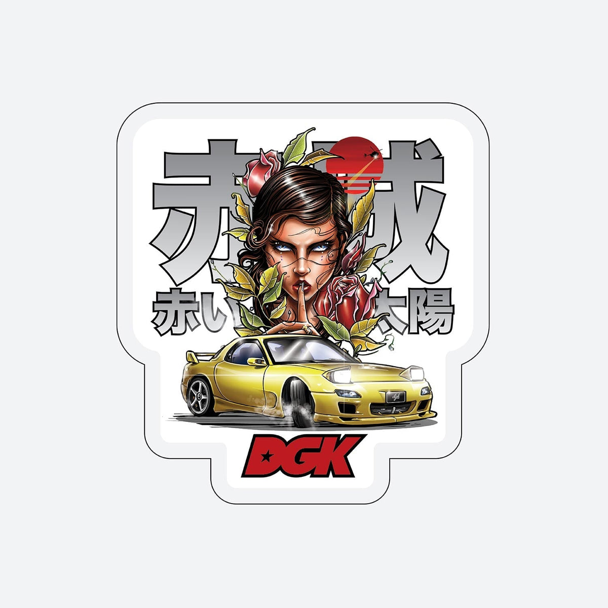 Red Future Sticker– DGK Official Website | DGK®