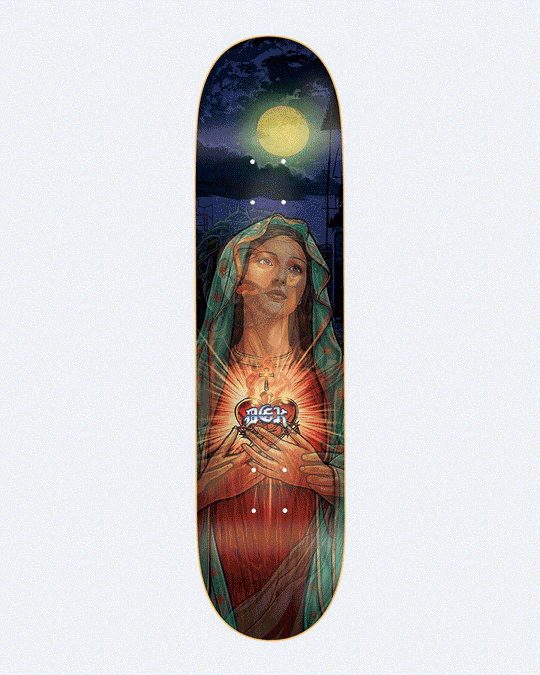 Save Us Lenticular Skateboard Deck