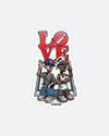 Love Forever Sticker