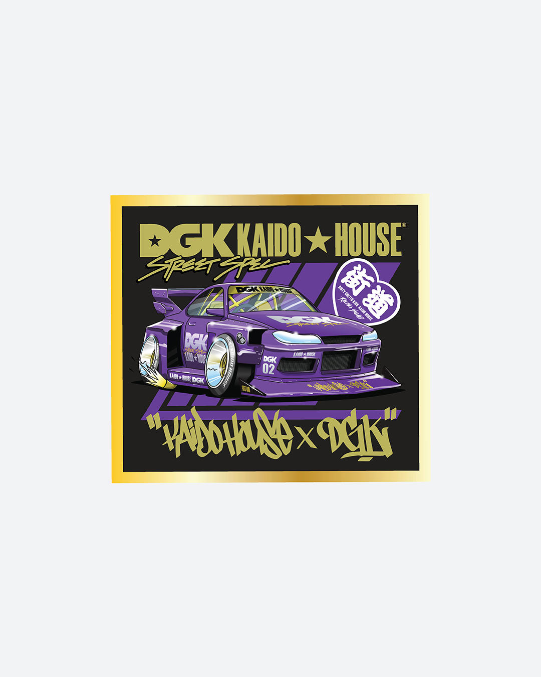 DGK X Kaido House Roulette Racer Sticker– DGK®