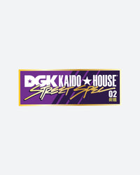 DGK X Kaido House Slap Sticker