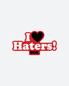 Haters Sticker