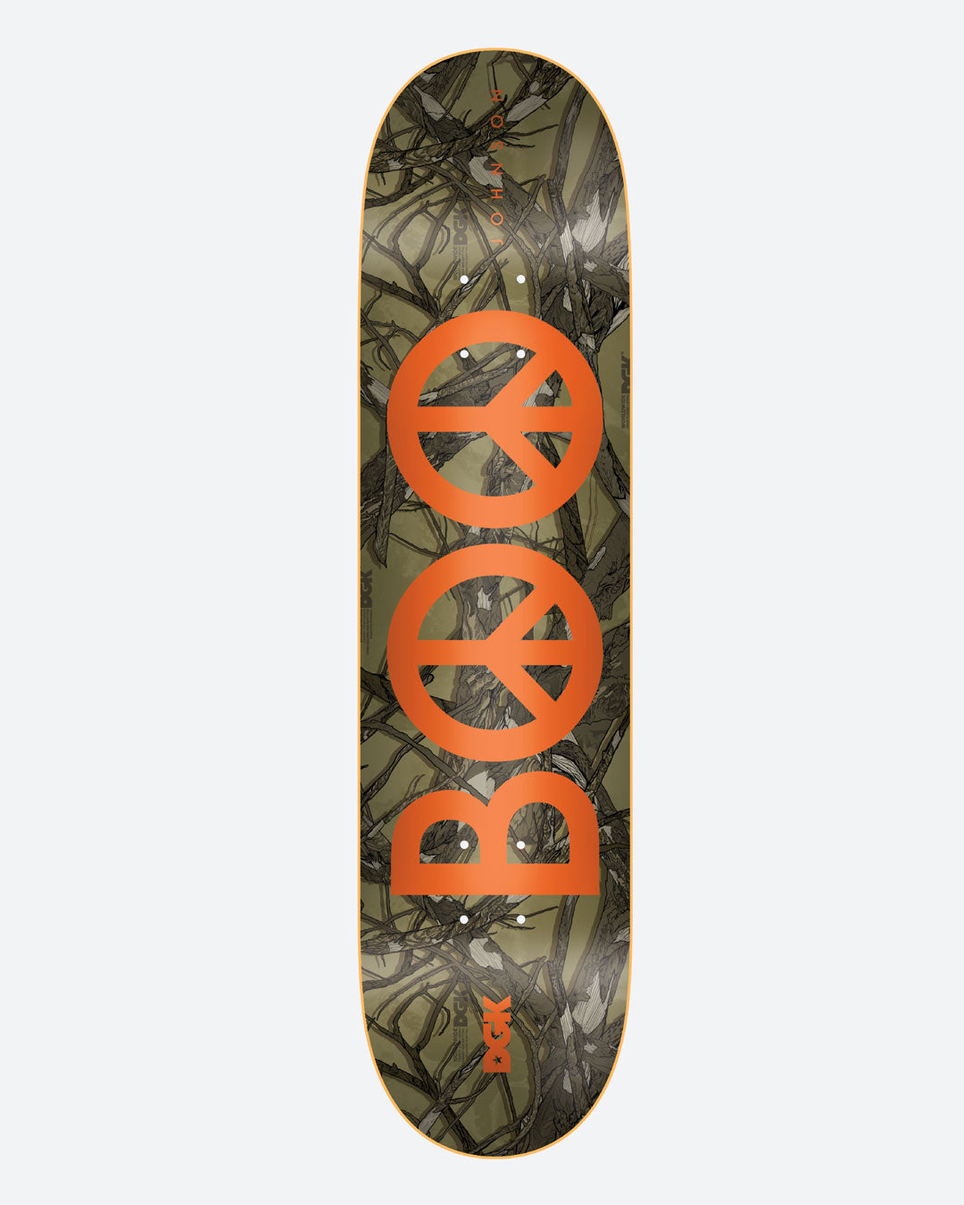 DGK Boo Johnson Skateboard Deck With A Twist | eBay