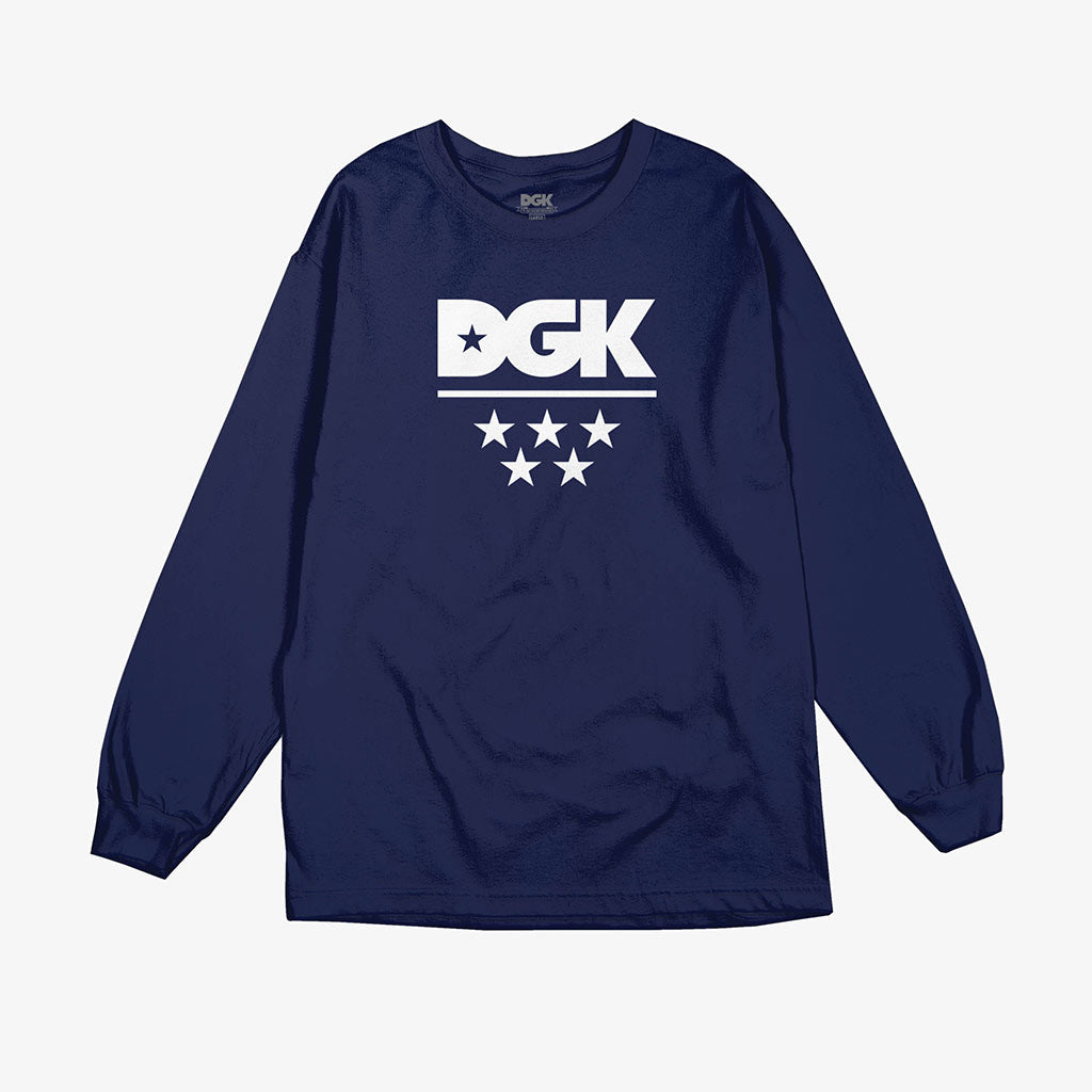 All Star Long Sleeve T-Shirt– DGK® All Star Long Sleeve T-Shirt– DGK®