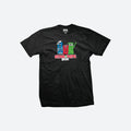 DGK x Otter Pops Youth Crew T-Shirts-Blue red and green otter pops displayed above the otter pops and DGK Logo-Black