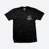 La Raza Tshirt-For those who come from nothing Bird with snake in its talons on DGK-Black