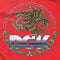 La Raza Tshirt-For those who come from nothing Bird with snake in its talons on DGK-red